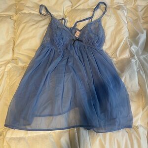 Periwinkle Victoria’s Secret lingerie top size large